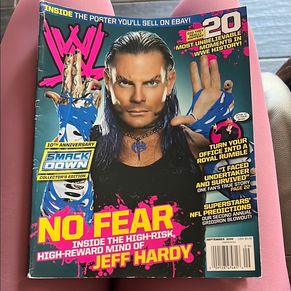 WWE Other - WWE Magazine Featuring Jeff Hardy 2009